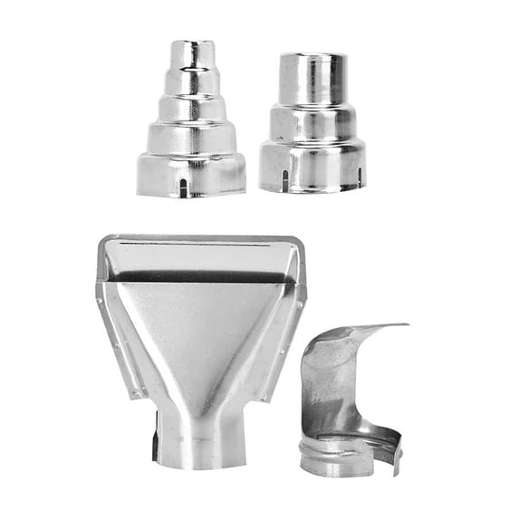 4Pcs Heat Gun Air Nozzles, Electric Kit Accessories Industrial Tools Shrink Wrap, For Hot Air Soldering Station Repair Tool