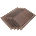 4Pcs Heatresistant Place Mat Decorative Table Placemat Antiskid