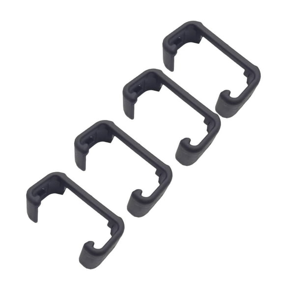 4Pcs Heavy Duty Seat Track Caps Plastic Slide Rails Clips Plastic Seat Slide Rails Covers Clip Upgrades for Automotives Use
