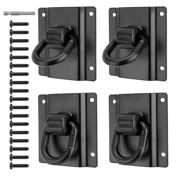 4Pcs Heavy DutyTruck Bed Tie Down Anchors Brackets for Ford F150/250/350 Replace #FL3Z-9928408-AB,FL3Z-99000A64-B
