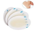 4Pcs Heel Blister Bandages Adhesive Hydrocolloid Gel Heel Blister