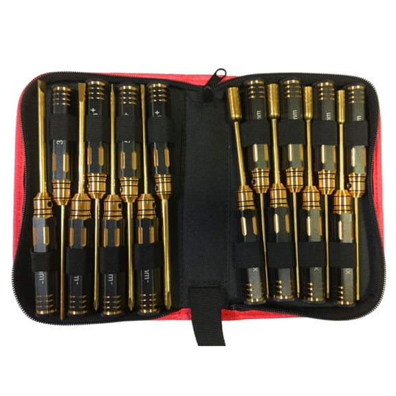 4Pcs Hex Screwdriver Tool Set for Remote Drones Aircraft Model Car Repair Tool Screwdriver Handle for Holding Bit Screws
