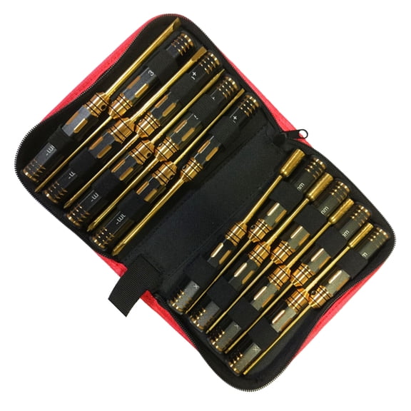 4Pcs Hexagon Screwdriver Tool Kits Hexagon Nut Driver Screwdriver Allen Wrench for Remote Car Quadcopter Helicopter
