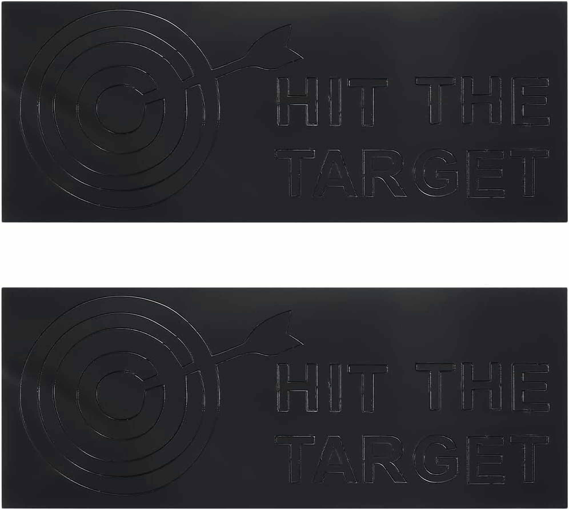 4Pcs Hit The Target Bathroom Decals Toilet Target Aiming Stickers ...