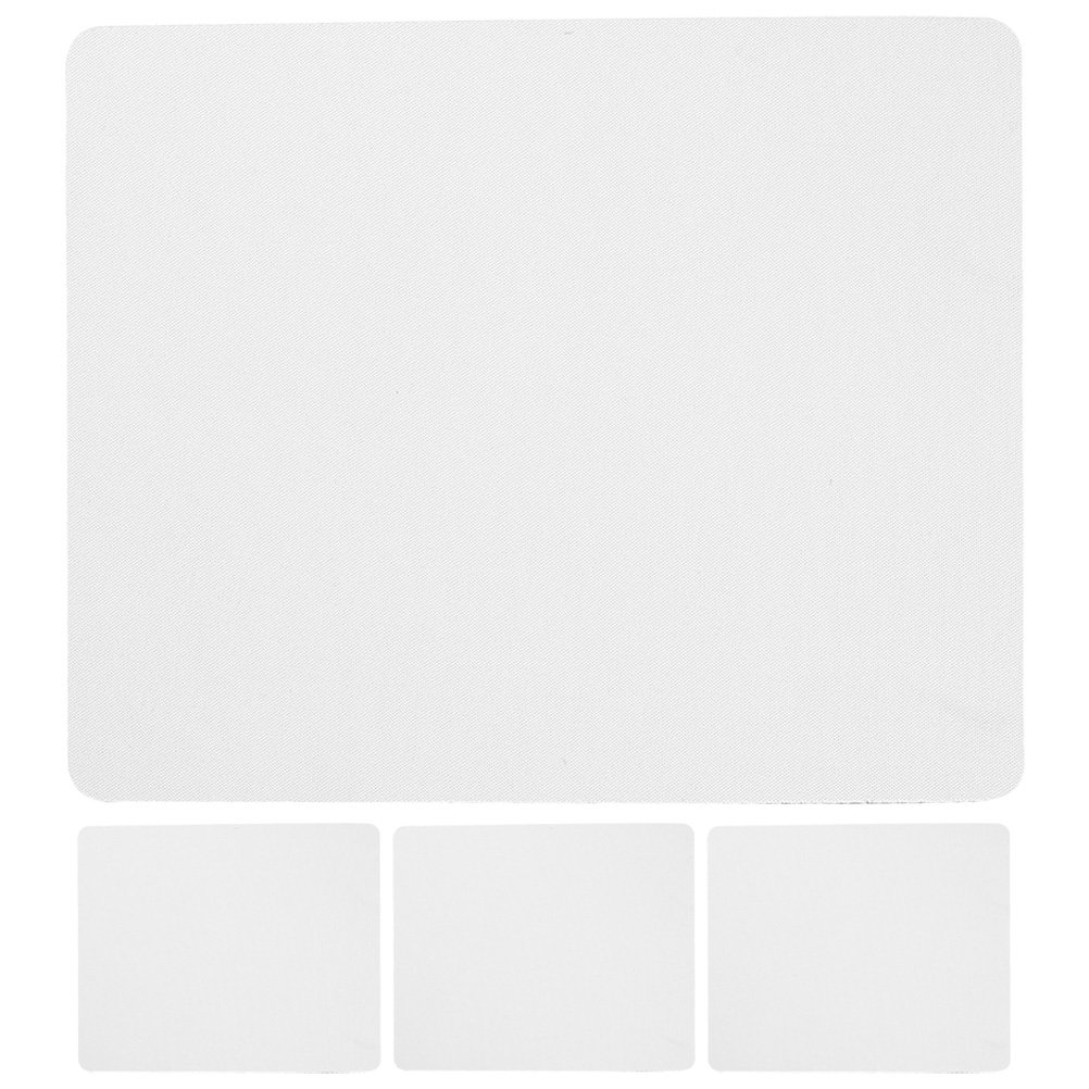 4Pcs Home Sublimation Mouse Pads Blank Office Desk Mouse Pads