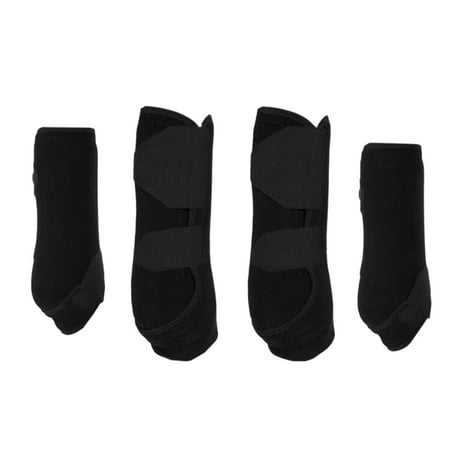 4Pcs Horse Boots Leg Wraps Shock Absorbing Guard for Riding Equestrian Equipment
