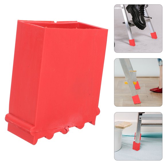 4-Pack Non- Ladder Feet Covers, Protective Pads for Household Ladder Safety and Stability, Ladder Accessories