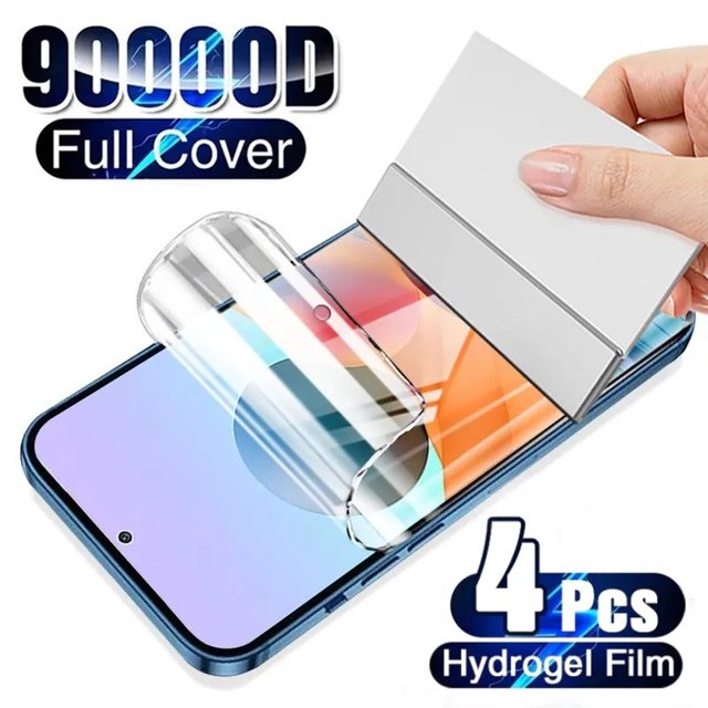 4Pcs Hydrogel Film For Samsung Galaxy S23 S20 S21 S22 Plus Ultra FE