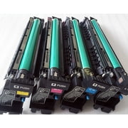 4Pcs IU211 IU212 IU313 Developer Unit Compatible For Konica Minolta Bizhub C200 C210 C200E C253 C353 C203 C353P Imaging Drum Unit