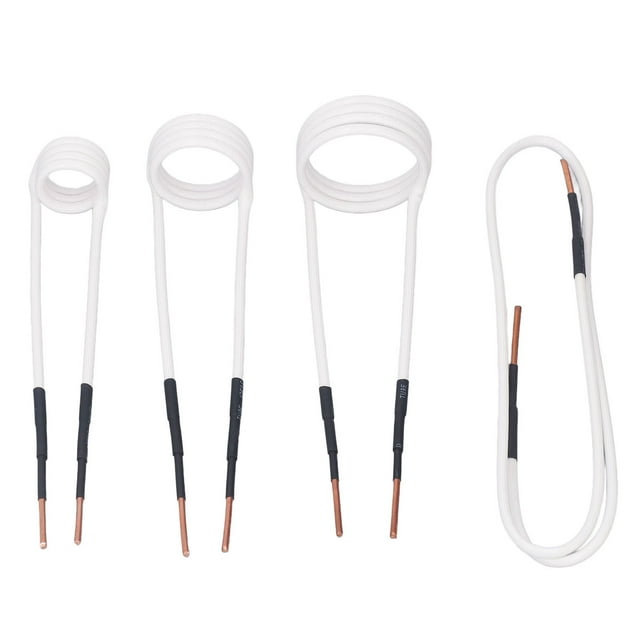 4Pcs Induction Heater Coil Kit 2.5mm Brass Core 20 30 40 750mm High