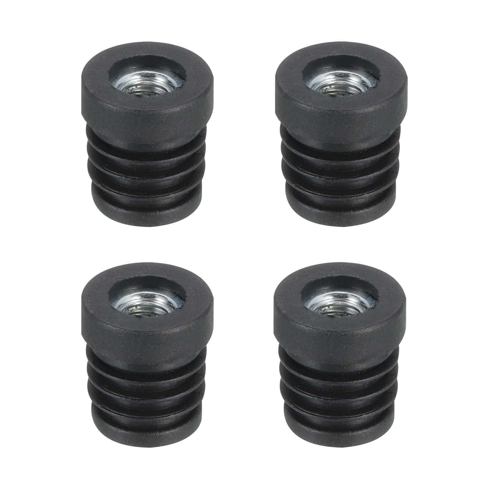 4Pcs Inserts for Round Tubes with M8 Thread, for 19mm/0.75