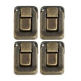 thumbnail image 1 of 4Pcs Iron Antique Hasp Lock for Jewelry Box Suitcase Buckle Vintage Clip Buckle, 1 of 7