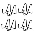 thumbnail image 1 of 4Pcs Iron Display Stands Iron Plate Stands Metal Plate Stands Book Display Racks, 1 of 6
