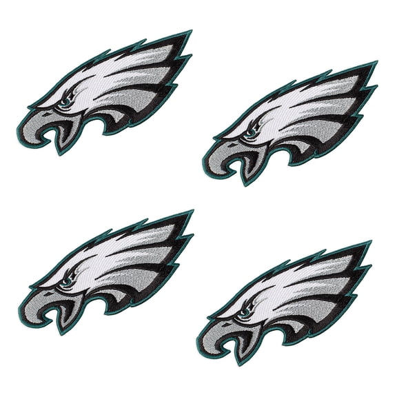 4Pcs Iron On Patches for Eagle s Clothing Sew On Iron On Embroidered Patch DIY Applique for Jeans, Jackets, Hats