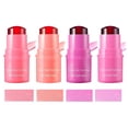 thumbnail image 1 of 4Pcs Jelly Blush Stick, Jelly Tint, Water Tint, Fruit Jelly Color Tone Cool 0.18oz, Sheer Lip & Cheek Stain, Transparent Lips And Cheek Stains Constructable Watercolor Paint Finish, 1 of 8