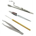 thumbnail image 1 of 4Pcs Jewelry Making Tools Kit Ring Holder Repair Soldering Tweezers & Tip, 1 of 10