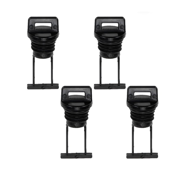 4Pcs Kayak Drain Plug Set Replacement Canoe Boat Hull Thread Drain Plugs for Kayak Dinghy Canoe Boat