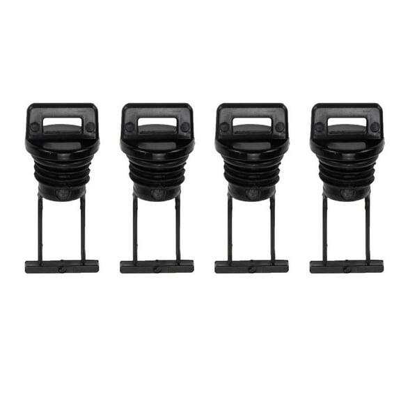 4Pcs Kayak Drain Plug Set Replacement Canoe Boat Hull Thread Drain Plugs for Kayak Dinghy Canoe Boat