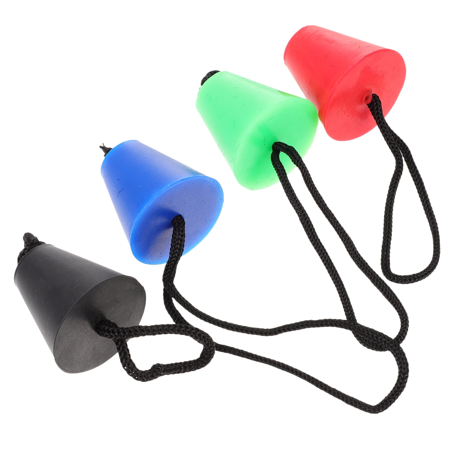 4Pcs Kayak Scupper Stoppers Lanyard Design Kayak Stoppers Marine Boat