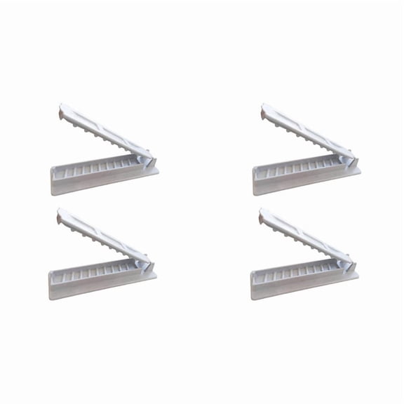 4Pcs Kebab Maker BBQ Meat Skewer Machine Reusable for Kebab Press Maker Barbecue for Kitchen Grill Accessories,White