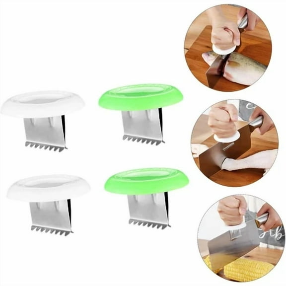 4Pcs Kitchen Cutting Helper Creative Aid Herb Scissors For Chicken Peelers