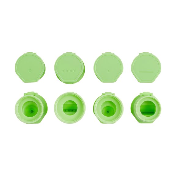 4Pcs Kitchen Organizers Squeeze Bottle Cap for Condiments Flipped Top Screw Lid