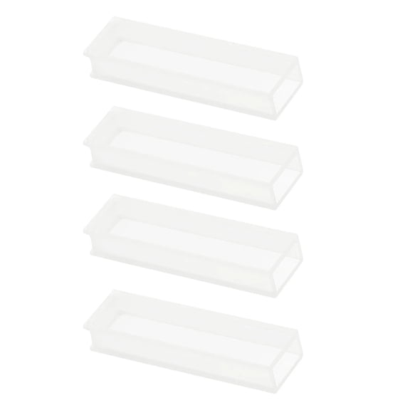 4Pcs Laboratory s Cuvettes, 5mm Optical Spectrophotometry Sample Specimen Cuvette Set, Accurate Reading Equipment