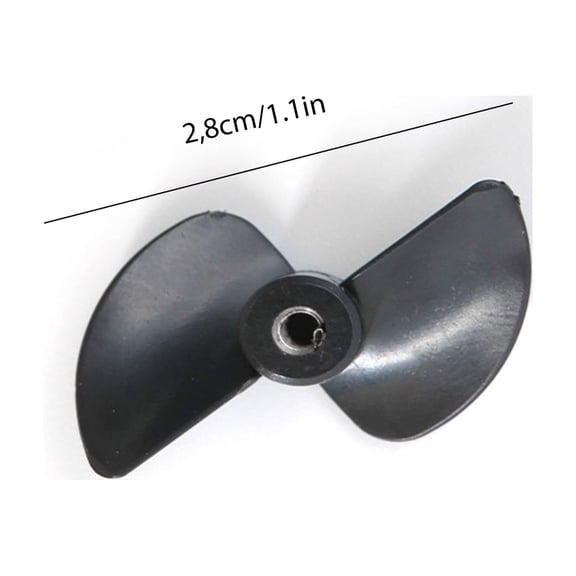 4Pcs Left/Right Propeller and Nut set Compatible with Flytec V002 V005 Stimulated Crocodile Head Spoof Toy
