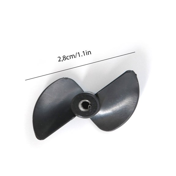 4Pcs Left/Right Propeller and Nut set Compatible with Flytec V002 V005 Stimulated Crocodile Head Spoof Toy