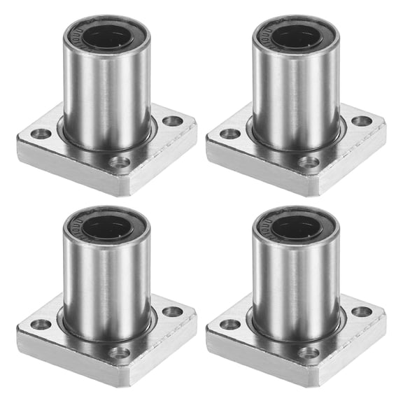 4Pcs Linear Ball Bearings 10mm Bore Dia 19mm OD 29mm Length 5mm Hole