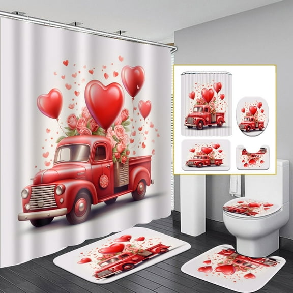 4Pcs Lion King Shower Curtain Set, Inspirational Quote Black Man Bathroom Sets with Shower Curtain and Rugs Toilet Lid Cover Bath Mat, Cool African American Waterproof Shower Curtain Sets