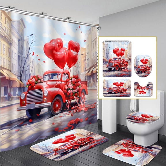 4Pcs Lion King Shower Curtain Set, Inspirational Quote Black Man Bathroom Sets with Shower Curtain and Rugs Toilet Lid Cover Bath Mat, Cool African American Waterproof Shower Curtain Sets