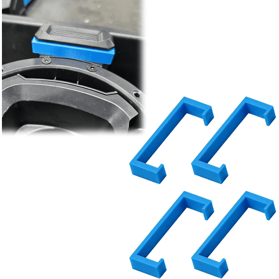4Pcs Lock Clips Compatible with MATCO Sidekick, Quick Release Retaining Clips for Tool Cart Accessories, Prevent Accidental Detachment