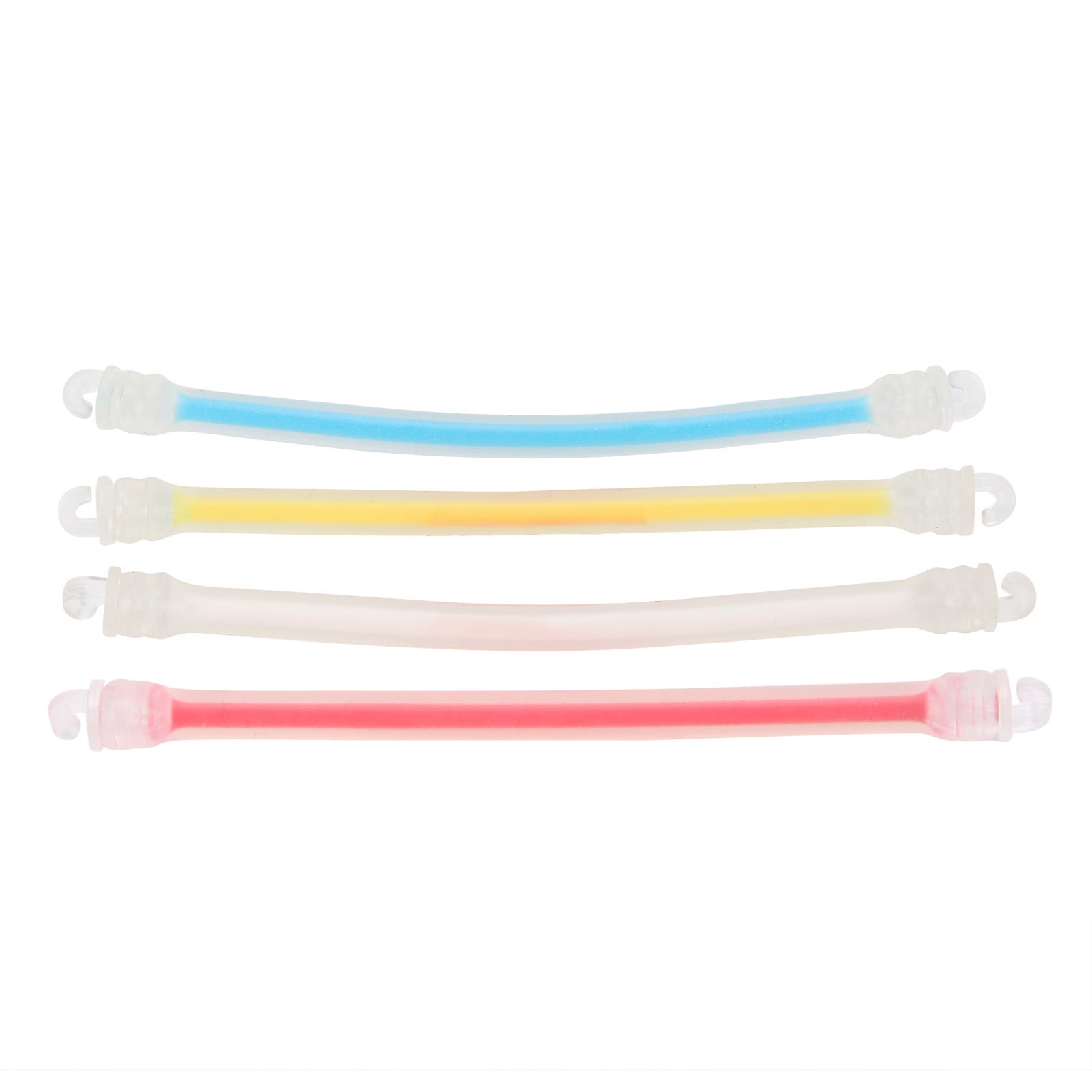 4Pcs Long Tennis Racket Vibration Dampeners Double Hook Silicone Shock