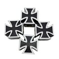 thumbnail image 1 of 4Pcs/Lot US Stylish Tire Valve Caps Wheels Cross Shape Cars Trucks Tyre Tire New, 1 of 9