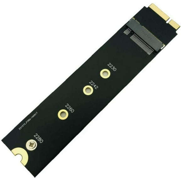 4Pcs M.2 NGFF SATA SSD Adapter Card for Upgrade 2012 Year MacBook AIR A1465 A1466