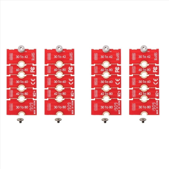 4Pcs M2 M2PLUS NGFF NVME M.2 Extended Transfer 2230, 2242, 2260, 2280 Aircraft M2 CHANGE LONG SIZE U.2 M3 M.3 SSD 24BB