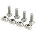 thumbnail image 1 of 4Pcs M6 Hydrofoil Mounting Brass T-Nuts for Surfing All Hydrofoil Tracks Outdoors Surfing Accessories Silver, 1 of 7