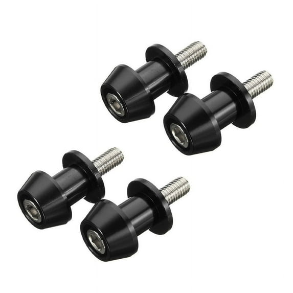 4Pcs M6 X1.5 Motorcycle Cnc Swing Arm Sliders Spools Stand Screw for Fz01 Fz03 Fz09 Fz10 Yzf R1 R3 R6 R25