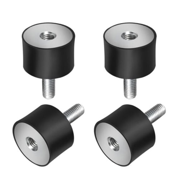 4Pcs M8 Anti Vibration Rubber Mounts Isolator Bobbins Exhaust Car Shock Absorber