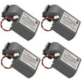 thumbnail image 1 of 4Pcs MR-BAT6V1SET 6V 1800mAh Lithium Battery Compatible with Mitsubishi 2CR17335A WK17 for MR-J4 PLC, 1 of 5