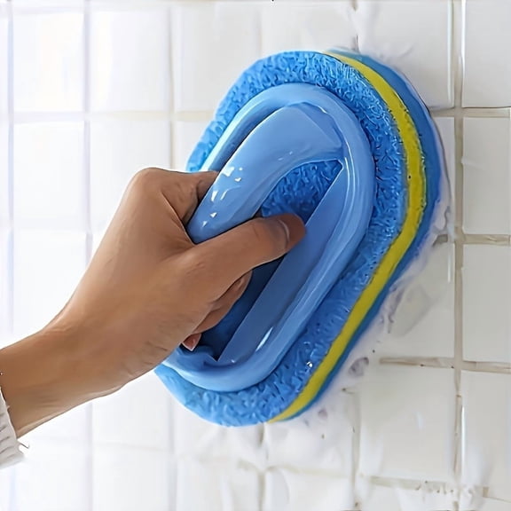 4Pcs Magic Sponge Easy Cleaning Ceramic Tile Kitchen & Bathroom Surface, Glass, Walls, Toilet Shining, Essential Home Cleaning Tool