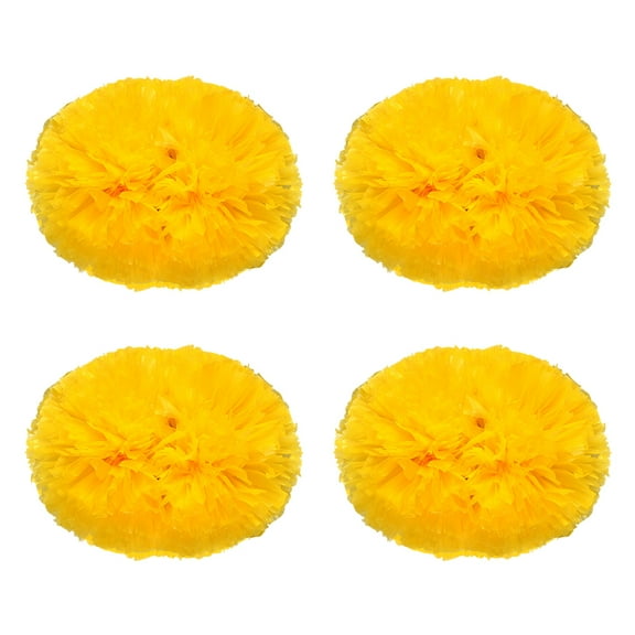 4Pcs Matte Cheerleading Pom Poms Handheld Cheer Poms Large 34CM Handheld Performance Props Type 7