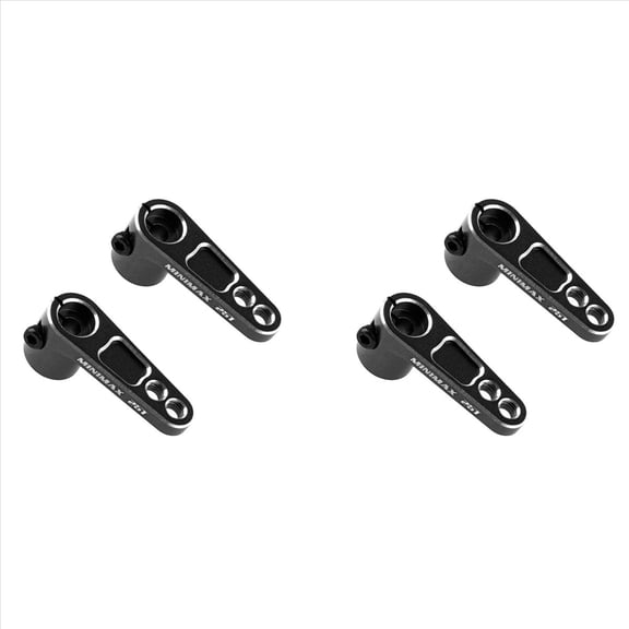 4Pcs Metal 25T Servo Horn Servo Arm Compatible with Futaba Savox Servo for 1/8 1/10 RC Off-Road Drift Car,2