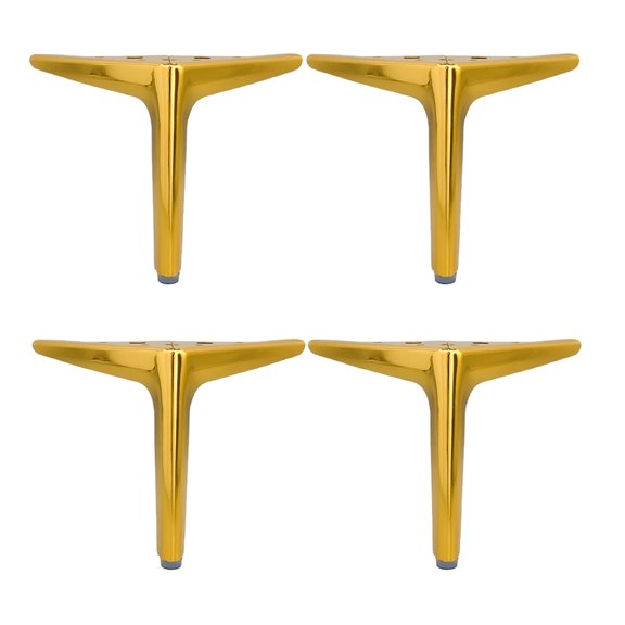 4Pcs Metal Furniture Legs Modern Styles Replacement Legs Sofa Legs for Bookshelf, Sofa, Cabinet, Chair, Coffee Table