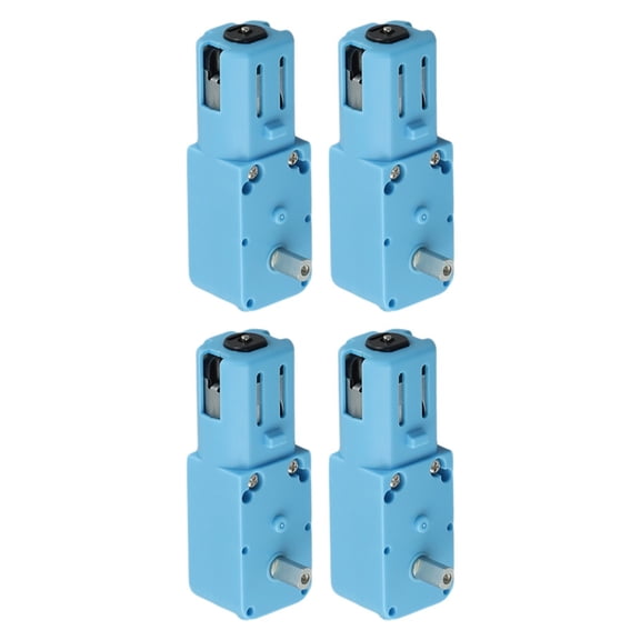 4Pcs Metal Gear Motor For Tt Dc 3V-6V Gear Motor Ratio Speed Reducer Gear Motor