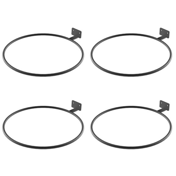 4Pcs Metal Sports Ball Exhibition Rack Wall Mount Soccer Display Rack Metal Universals Ball Display Stand Enduring