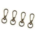 thumbnail image 1 of 4Pcs Metal Swivel Hooks Clips Hardware Spring Buckles for Bird Feeders, Bronze, 1 of 8