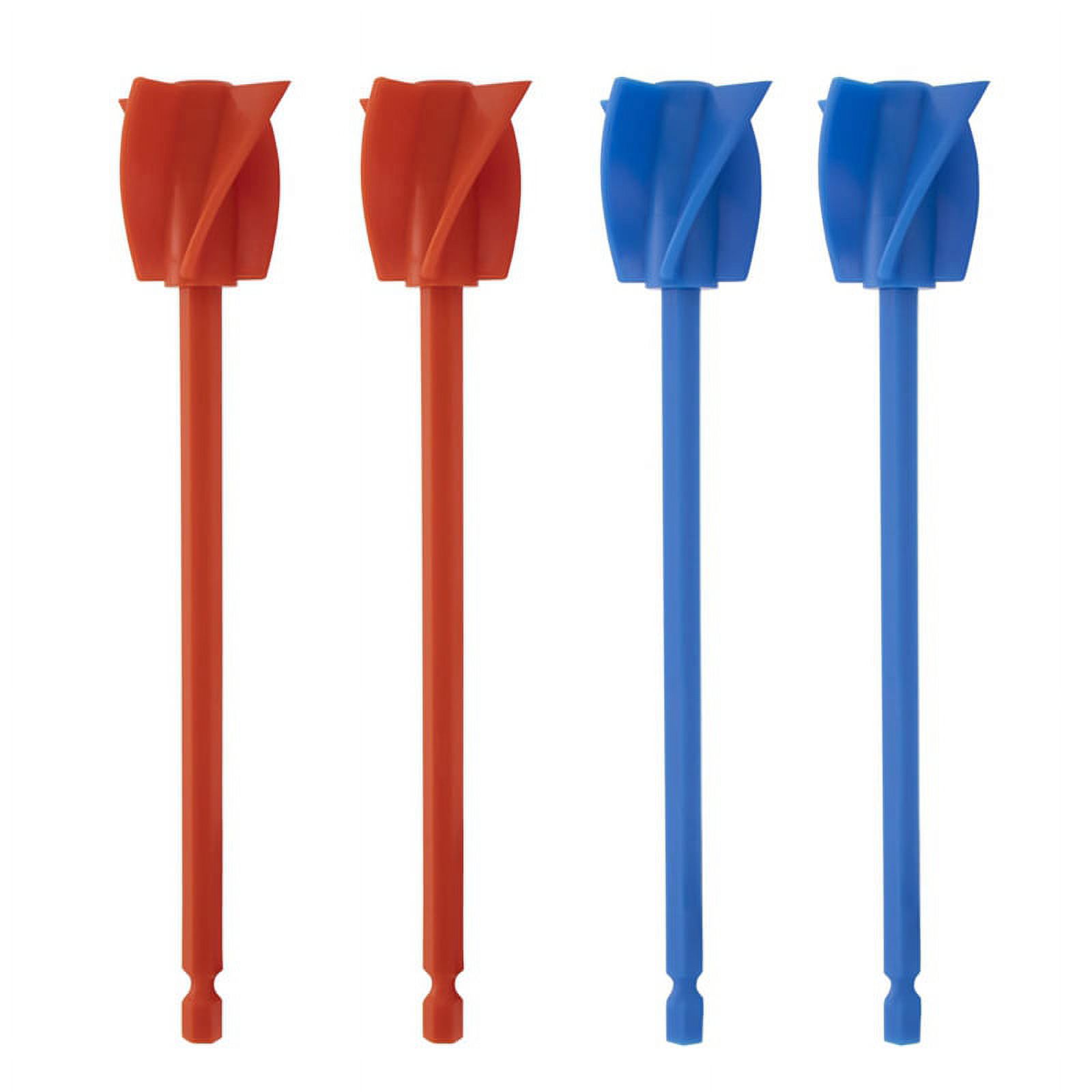 4Pcs Mixer Paddles, Epoxy Mixer Attachment for Powerful Mixing