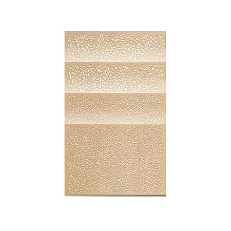 4Pcs Modeling Spray Stencils for Airbrush Techniques Kraft Paper Templates for Realistic Scene Creation and Effects